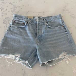 Agolde Parker long shorts in size 27 NWT